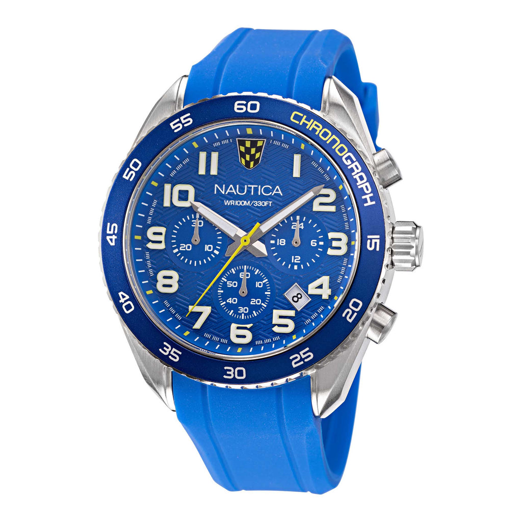 Reloj nautica caballero key biscane cronografo - azul navy -